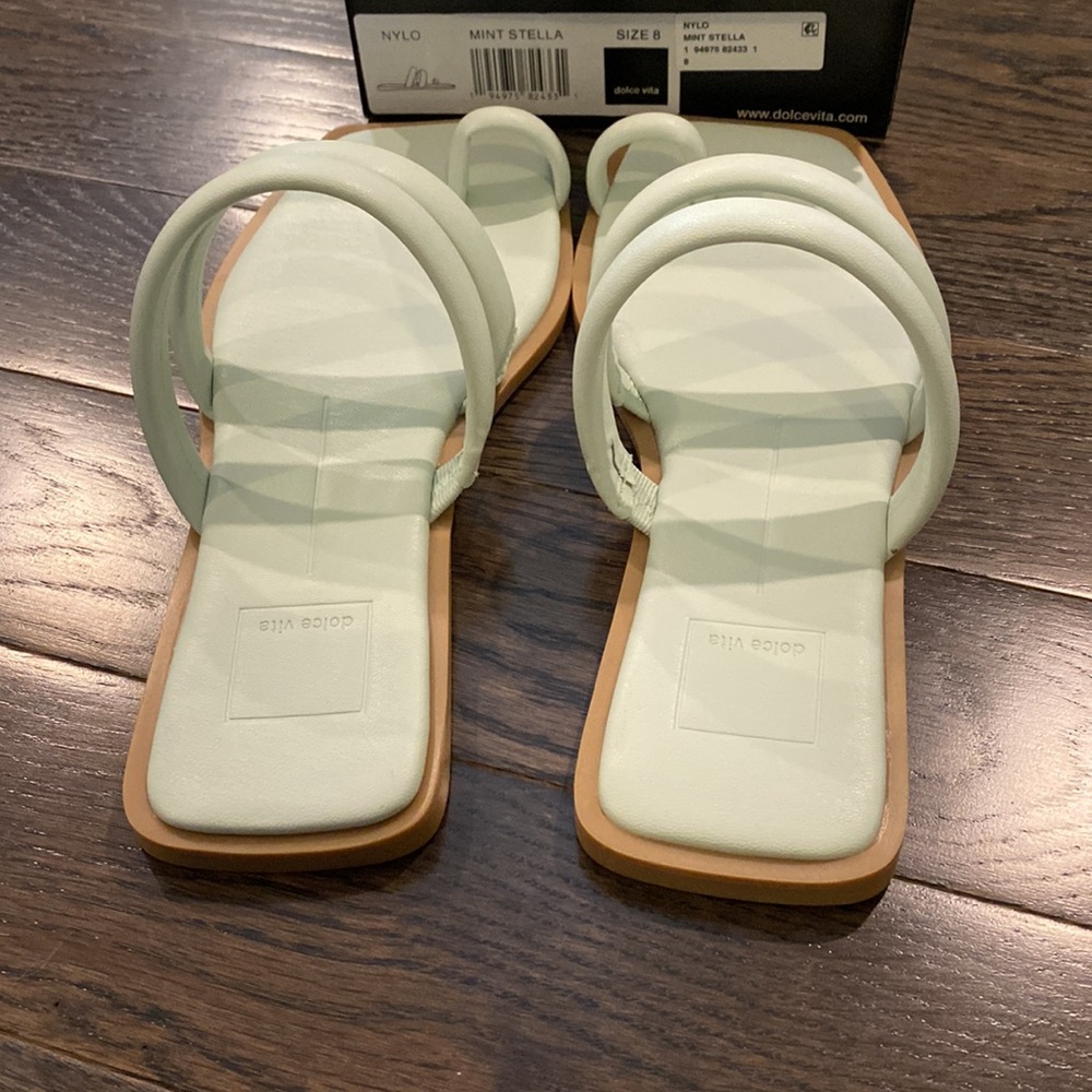 NIB Dolce Vita Nylo Square-Toe Slip-on Sandal - Picture 4 of 10